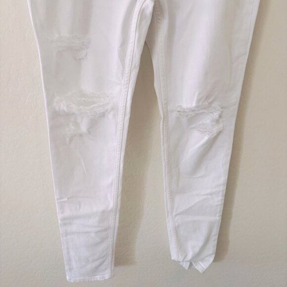 Hudson Zack Men’s Jeans White Distressed Size 34 - Picture 4 of 9